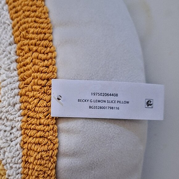 3 Fruit Shaped Decorative Pillows NWT - Picture 9 of 9